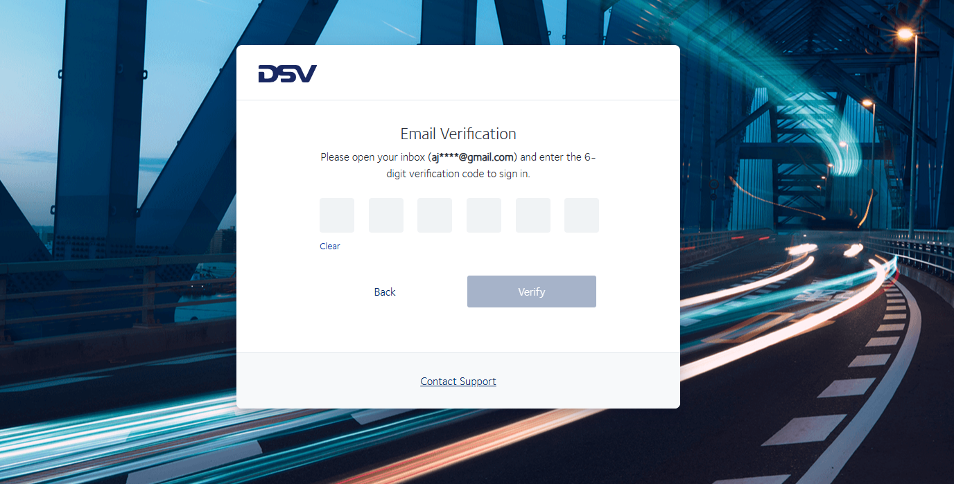 SIMS registration page